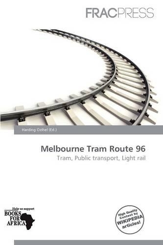 Melbourne Tram Route 96
