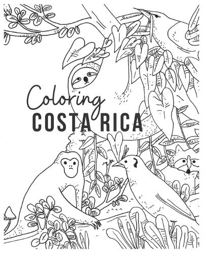 Coloring Costa Rica