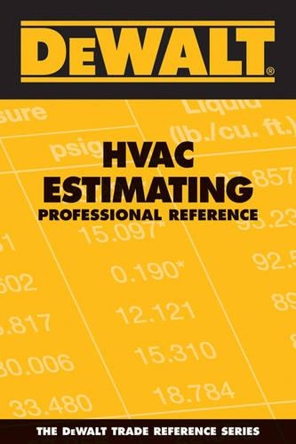 Dewalt HVAC Estimating Professional Reference