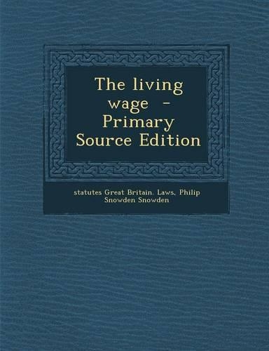 The Living Wage: (English)
