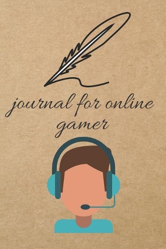 Journal for Online Gamer: Blank Line Journal