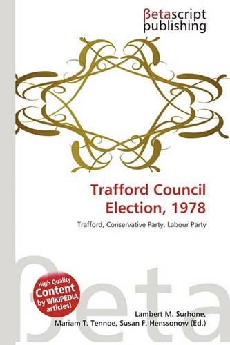 Trafford Council Election, 1978