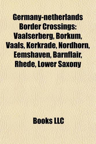 Germany-Netherlands Border Crossings