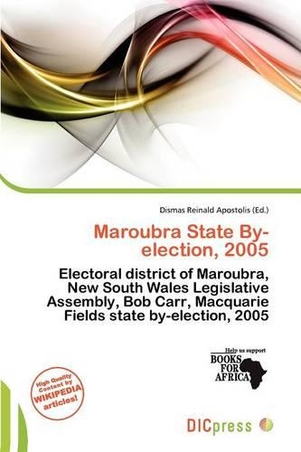 Maroubra State By-Election, 2005