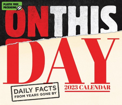 2023 on This Day Box Calendar Plastic Free
