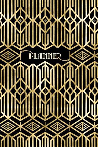 2019 Daily Planner Art Deco Design 384 Pages