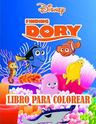 Disney Finding Dory Libro Para Colorear
