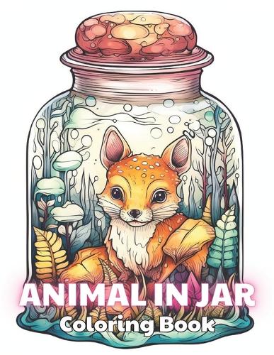 Animal in Jar Coloring Book