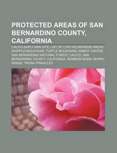Protected Areas of San Bernardino County, California