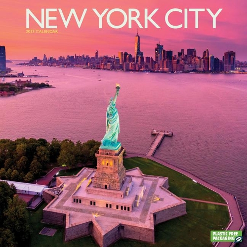 2023 New York Wall Calendar Plastic Free