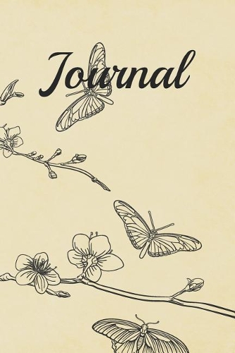 Journal: Lined Vintage Notebook