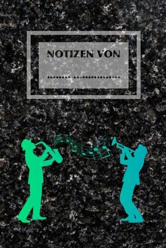 Saxophon Notizbuch