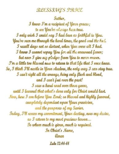 Blessing's Price: Watercolor 8.5x11 Journal For Christian Ladies With 100 Blank Lined Pages For Journaling Your Thoughts, Inspirational Poem Notebook, Religious Gift 