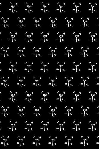 Bullet Journal Notebook for Cat Lovers Cats in the Dark Pattern 1