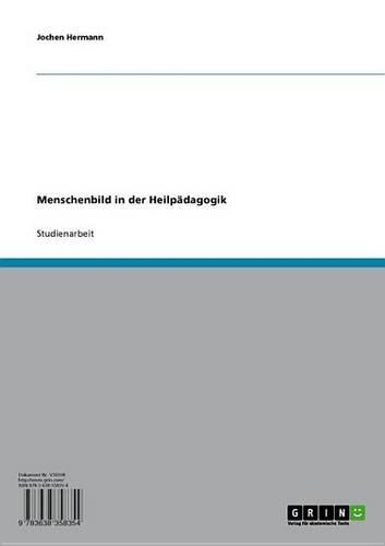 Menschenbild in Der Heilpadagogik