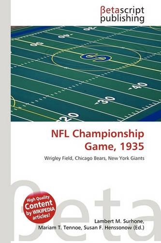 NFL Championship Game, 1935