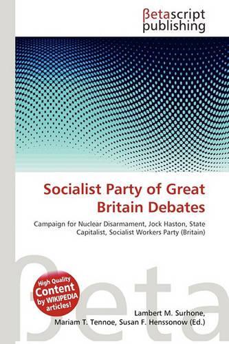 Socialist Party of Great Britain Debates