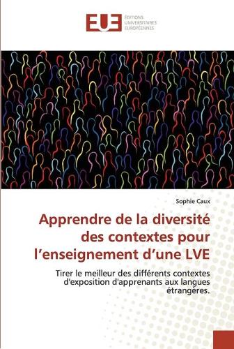 Apprendre de la diversité des contextes pour l'enseignement d'une LVE