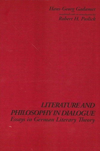 Literature and Philosophy in Dialogue