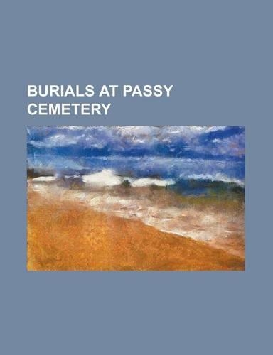 Burials at Passy Cemetery