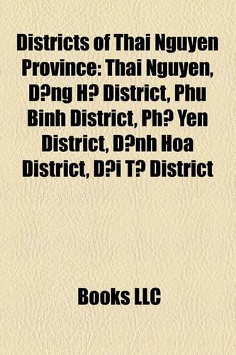 Districts of Thai Nguyen Province