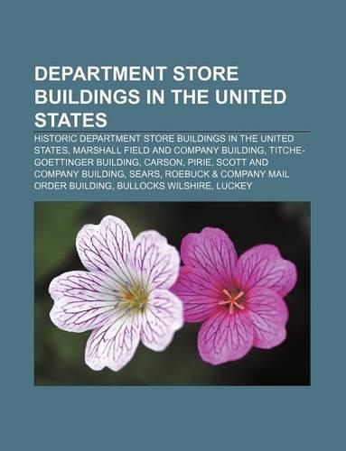 Department Store Buildings in the United States