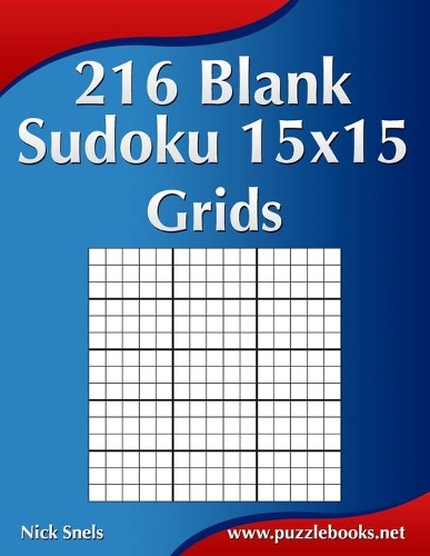 216 Blank Sudoku 15x15 Grids