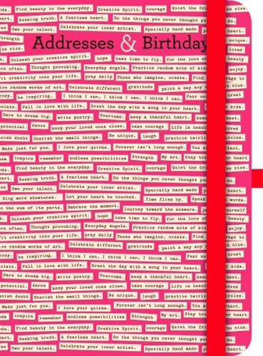 Comstock Greenline Address and Birthday Book