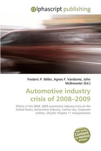 Automotive Industry Crisis of 2008-2009: (English)