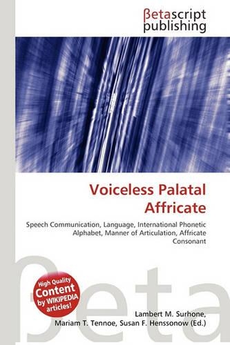 Voiceless Palatal Affricate
