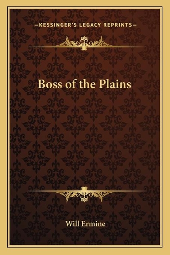 Boss of the Plains: (English)