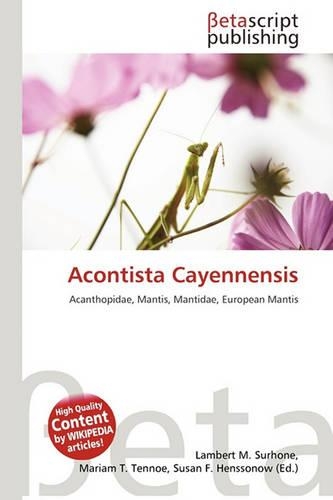 Acontista Cayennensis