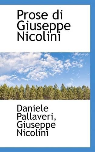 Prose Di Giuseppe Nicolini
