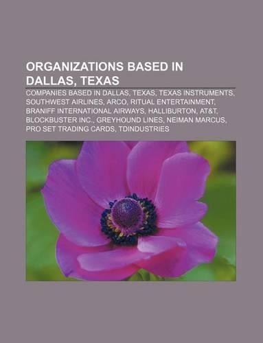 Organizations Based in Dallas, Texas