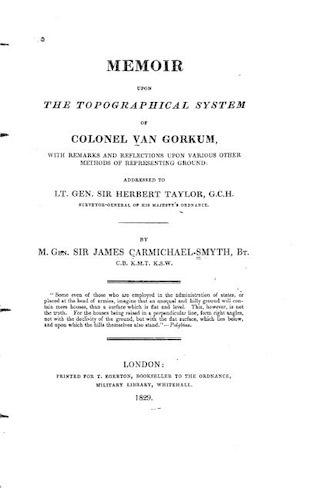 Memoir Upon the Topographical System of Colonel Van Gorkum: (English)