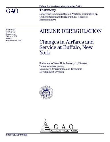 Airline Deregulation: Changes in Airfares and Service at Buffalo, New York