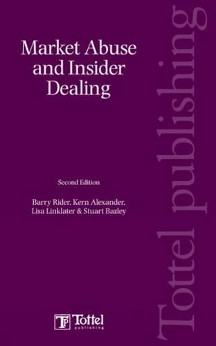 Market Abuse and Insider Dealing