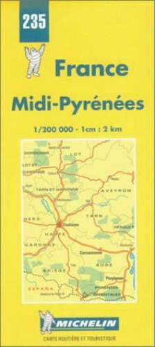 Midi-Pyrenees: (No.235 Michelin Maps)