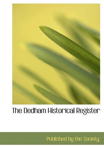 The Dedham Historical Register