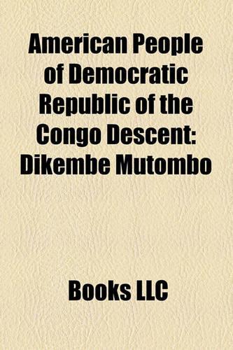 American People of Democratic Republic of the Congo Descent