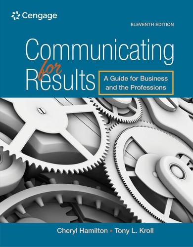 Bundle: Communicating for Results, Loose-Leaf Version, 11E + Mindtap Communication, 1 Term (6 Months) Printed Access Card