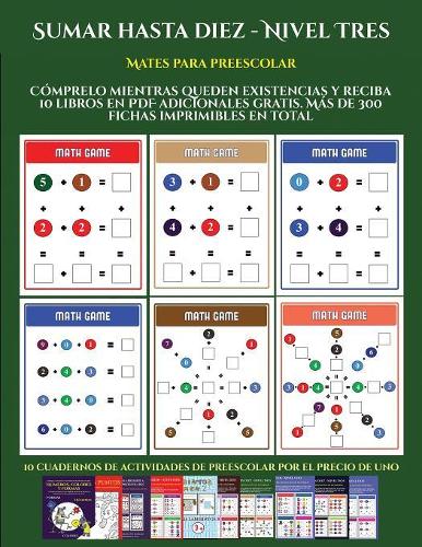 Mates para preescolar (Sumar hasta diez - Nivel Tres)