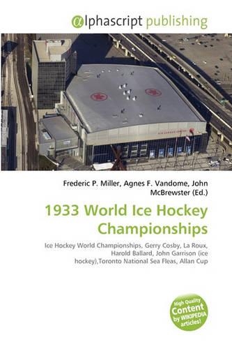 1933 World Ice Hockey Championships