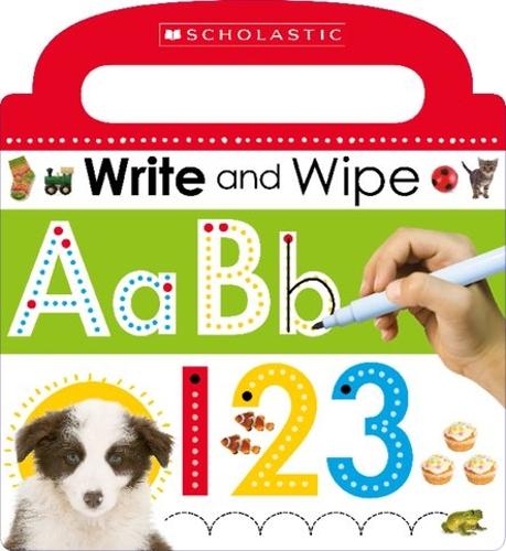 Write and Wipe ABC 123: (Scholastic Early Learners)