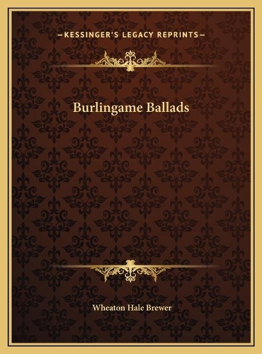 Burlingame Ballads