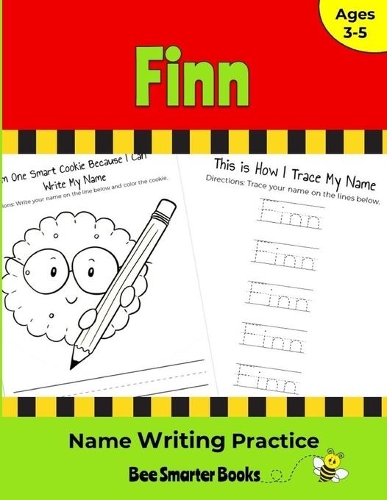 Finn Name Writing Practice: Personalized Name Writing Activities for Pre-schoolers to Kindergartners