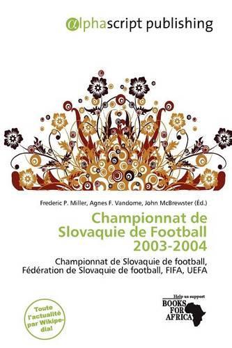 Championnat de Slovaquie de Football 2003-2004