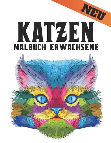 Malbuch Katzen Erwachsene Neu