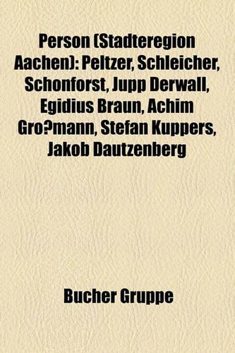 Person (Stadteregion Aachen)