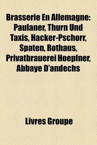 Brasserie En Allemagne